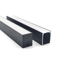 YG-E025 Profilé LED linéaire en U avec diffuseur en PC pour éclairage intérieur