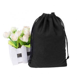 โรงงานผลิตถุงผ้าฝ้ายทวิลแบบมีเชือกผูก พร้อมพิมพ์โลโก้ ถุงผ้าแคนวาส - Product Image 2