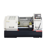 Torno CNC de Torreta Eléctrica 6150 con Control Numérico Computarizado, Sistema CNC GSK, Torno CNC de Bancada Plana CK6150X1000