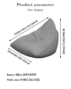 ISStapromo Cadeaux Usine Fournisseur Prix <span class=keywords><strong>Pas</strong></span> <span class=keywords><strong>Cher</strong></span> Haricots Énorme Adultes Chaise Paresseux Canapé Pouf Chaise - Product Image 3