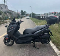 BMiW1 Majesty T9 250cc Monocylindre Refroidi par Air EFI Maxi Scooter CVT Cruiser Touring Moto