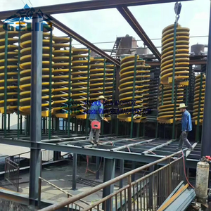 Hiệu suất cao cát benefication thiết bị quặng thiếc beneficiation máy khai thác mỏ xoắn ốc máng - Product Image 3