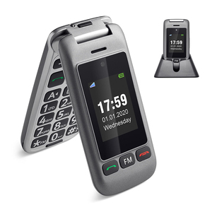 Teléfono Móvil <span class=keywords><strong>Artfone</strong></span> G6 con Doble Pantalla LCD, 3G, Tipo Flip, para Personas Mayores - Product Image 2