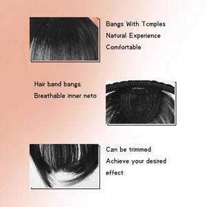 LH119 วิกผมสังเคราะห์ 15 ซม. ทรงตรงพร้อมผมด้านข้าง 20 ซม. ฐานลูกไม้สำหรับทุกรูปหน้า วิกผมตรง - Product Image 2