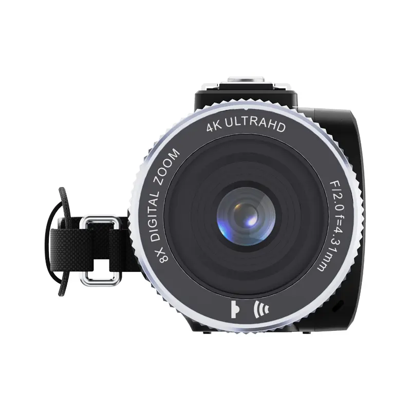 Videocamera digitale di alta qualità HDV900 con risoluzione 4K e stabilizzazione dell'immagine.