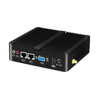 PFsense Mini PC Sans Ventilateur In-tel Ce-leron Processeur J4125 Support Fenêtre 10 2 LAN Réseau Serveur Mini PC Routeur