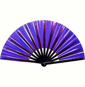 Abanico Plegable Grande Personalizado de Alta Calidad de 13 Pulgadas para Eventos y Fiestas - Product Image 5