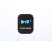 Récepteur de diffusion numérique européen à double tête haute fréquence monté sur véhicule Android DAB + Tuner double canal