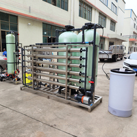 Core RO peralatan deionisasi air kaca serat campuran pompa Filter Bed membran tekanan pembuluh PLC-sistem pengobatan air