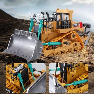 Tracteur de chantier télécommandé pour garçons de 14 ans - 9 canaux, portée de 40 m, utilisation intérieure/extérieure, chargeur inclus - Product Image 3