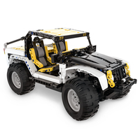 Cada-Blocs de construction C51045 pour enfant, jouet électronique à vapeur, application RC, pour l'escalade