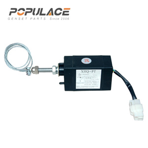 Válvula solenoide electrónica de apagado de llama para generador diésel 12V 24V, válvula de estacionamiento, controlador de corte de combustible marino Populace Xhq Pt - Product Image 1