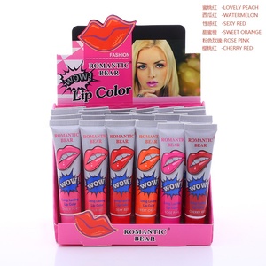 Kilau bibir Vegan mewah untuk wanita Makeup kecantikan kulit <span class=keywords><strong>Matte</strong></span> dan efek pemadat memperbaiki Scrub bibir tabung Gel Pembersih - Product Image 4