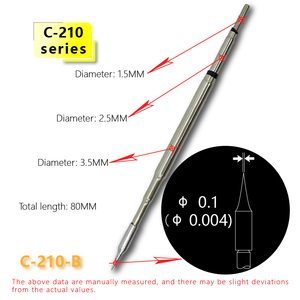 Chất lượng cao Hàn bút với Đồng C-210-02j/B/SK sắt <span class=keywords><strong>tip</strong></span> cho điện thoại di động các ứng dụng điện thoại - Product Image 3