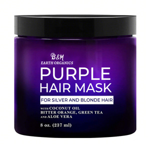 Masque capillaire nourrissant pour cheveux doux avec frisottis et bifurcation améliorés pour le traitement de l'après-shampoing - Product Image 5