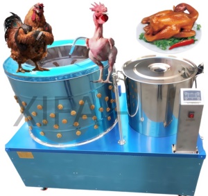 Equipo de Sacrificio de Aves de Corral, Desplumadora Automática de Aves con Tanque de Escaldado y Máquina de Corte, Video - Product Image 4