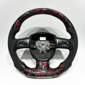 Pièces de course pour voitures, volant de course en fibre de carbone forgée, volant de jeu pour voiture, volant pour PC pour Audi <span class=keywords><strong>S5</strong></span> - Product Image 4