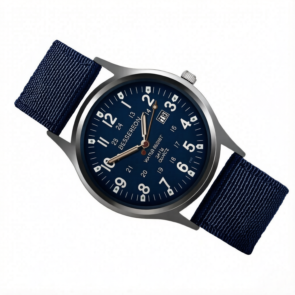 Montre homme cadran noir