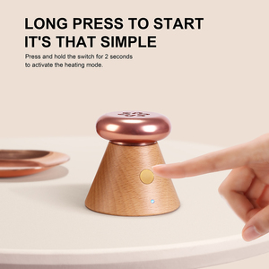 Rắn Gỗ Không Dùng Nước Khuếch Tán Sưởi Ấm Kiểm Soát Nhiệt Độ Hương Thơm Khuếch Tán Có Thể Sạc Lại Phòng Văn Phòng Xe Thông Minh Hương Thơm Khuếch Tán - Product Image 2