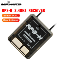   Récepteur RP3-H ELRS 2.4G à double antenne en plastique pour l'aéromodélisme Farhang, avion à voilure fixe, hélicoptère