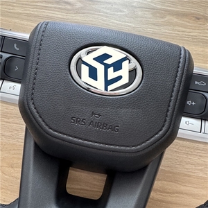 Volante Negro Brillante para Toyota Land Cruiser LC200 LC300 Prado <span class=keywords><strong>120</strong></span> 150 200 LC79 LC70 LC76 FJ70 FJ79 FJ200 - Product Image 3