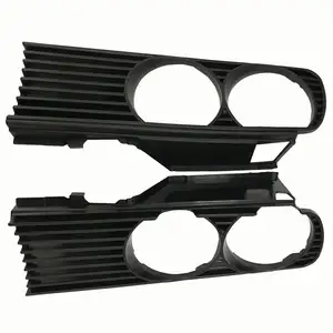 For BMW E30 Euro Grill Set 3 Series 1982-1994 M-Tech Front Black Grilles Right Left