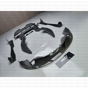 Kit carrozzeria in fibra di carbonio a secco reale stile RY aggiornato anni 720 per accessori auto McLa <span class=keywords><strong>ren</strong></span> 720S - Product Image 4