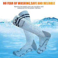 Winter Outdoor Hunting Walking Skiing Chaussettes chauffantes à batterie rechargeable Femmes Hommes Chaussettes chauffantes thermiques