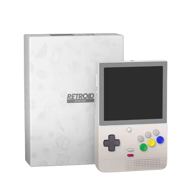 Retroid Pocket Classic Handheld Game Console 3.92" Touch Screen 1240x1080 Resolution Android 14 OS 5000mAh Battery Custom 6