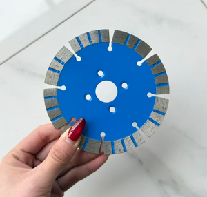 Disque de coupe diamanté de 7 pouces, lame de <span class=keywords><strong>scie</strong></span> turbo super fine pour carrelage en céramique, porcelaine, granit - Product Image 4