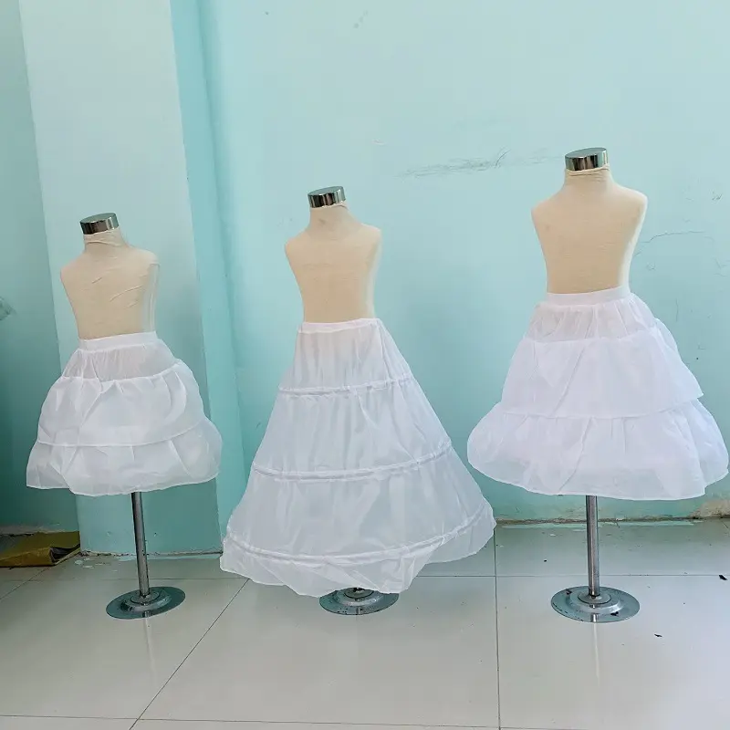 Детский подъюбник KB066, свадебное платье, юбка для девочек для хозяйки подиума, юбка для девочек, длинная пушистая подъюбник для взрослых