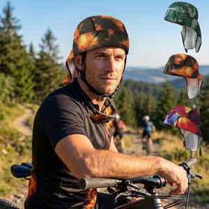 <span class=keywords><strong>Bandana</strong></span> Multifunzione Unisex con Logo Personalizzato, Asciugatura Rapida, in Rete, per Ciclismo, Sport all'Aperto, Stile Pirata - Product Image 4