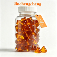 Gummies à l'huile de nigelle saveur naturelle végétaliennes sans OGM soutien immunitaire complément alimentaire 60 unités gummies triangulaires