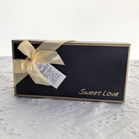 Luxuriöse Geschenkbox mit Eigenem Logo, Exquisite Umweltfreundliche Biologisch Abbaubare Handgefertigte CMYK-Box für Pralinen mit Band