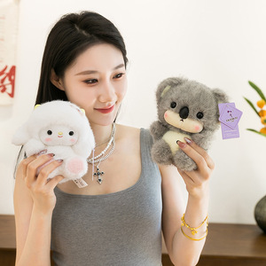 Bambola Elefante Principessa in Peluche Ricamata Profumata, Super Morbida, Imbottita in Cotone PP, Verniciata UV, Ricaricabile USB - Antistress da Scrivania - Product Image 3