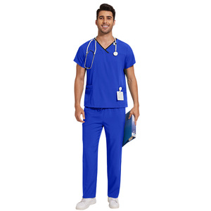 Combinaison chirurgicale 42169, nouveau style, uniforme d'infirmière, robe d'infirmière d'hôpital, tissu pour uniforme d'infirmière, robe droite, uniformes de travail - Product Image 1