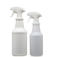 Crème chimique d'atomiseur de HDPE de la coutume 500ml 650ml 1000 ml 500ml 650 1000 ml bouteille en plastique résistante avec le pulvérisateur de déclencheur