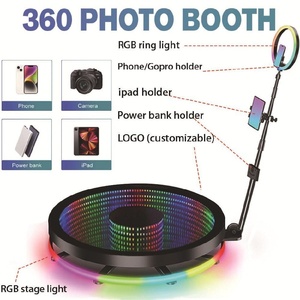 Cabine <span class=keywords><strong>photo</strong></span> 360 ° avec mur LED compatible avec les appareils <span class=keywords><strong>photo</strong></span> IPads Smartphones SLRs-Cabine <span class=keywords><strong>photo</strong></span> automatique 360 ° avec logiciel - Product Image 3