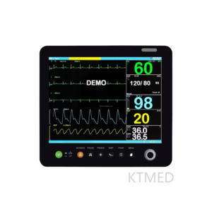 15-inch Veterinary Multi-Parameter Monitor KTMED With LCD <strong>Vital</strong> <strong>Signs</strong> Monitor Touch Patient Monitor - Product Image 6