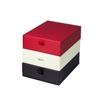 Boîtes cadeaux rigides pliables de luxe avec logo personnalisé YZ Wholesale, boîtes à bijoux avec tiroir coulissant, sacs d'emballage cadeau pour collier