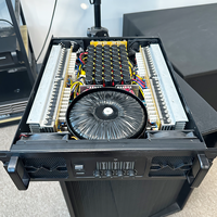 3U Sınıf H 1600W Profesyonel Güç Amplifikatörü, 4 Kanal, Aşırı Isınma Korumalı, Sahne ve Kulüp Ses Sistemleri için Uygundur.