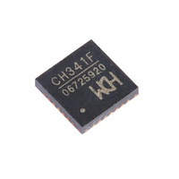 Komponen Antarmuka CH341 Baru QFN-28 Sirkuit Terpadu IC CH341F