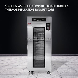 รถเข็นตู้อุ่นอาหารแบบมีฉนวนกันความร้อนสำหรับโรงแรมในเชิงพาณิชย์ - Product Image 6