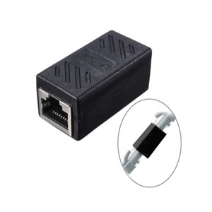 Conector de Red Rj45 Blindado de 8 Núcleos, Adaptador Ethernet en Línea para Extensión de Cable - Product Image 4