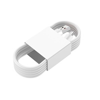 Kabel Data Pengisian Cepat USB-A ke C 6A dengan Bahan TPE untuk Ponsel, Kamera & Earphone