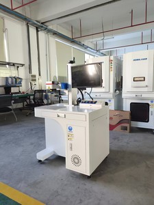 100W Optical Fiber Laser Marking <b>Machine</b> Air Cooling Carbon Stainless Steel Aluminium Plastic Acrylic Metal - Product Image 4