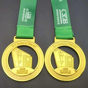 Medallas Colgantes 3D de Imitación Antigua en Oro, Plata y Bronce, Premios Deportivos Personalizados de Metal para Karate, Fútbol, Baloncesto, Atletismo y Maratón - Product Image 4