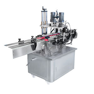 Machine de bouchage automatique électrique de type table pour bouteilles en plastique, dispositif de fixation de bouteilles pour les applications de boissons et de produits chimiques, verre/métal - Product Image 3