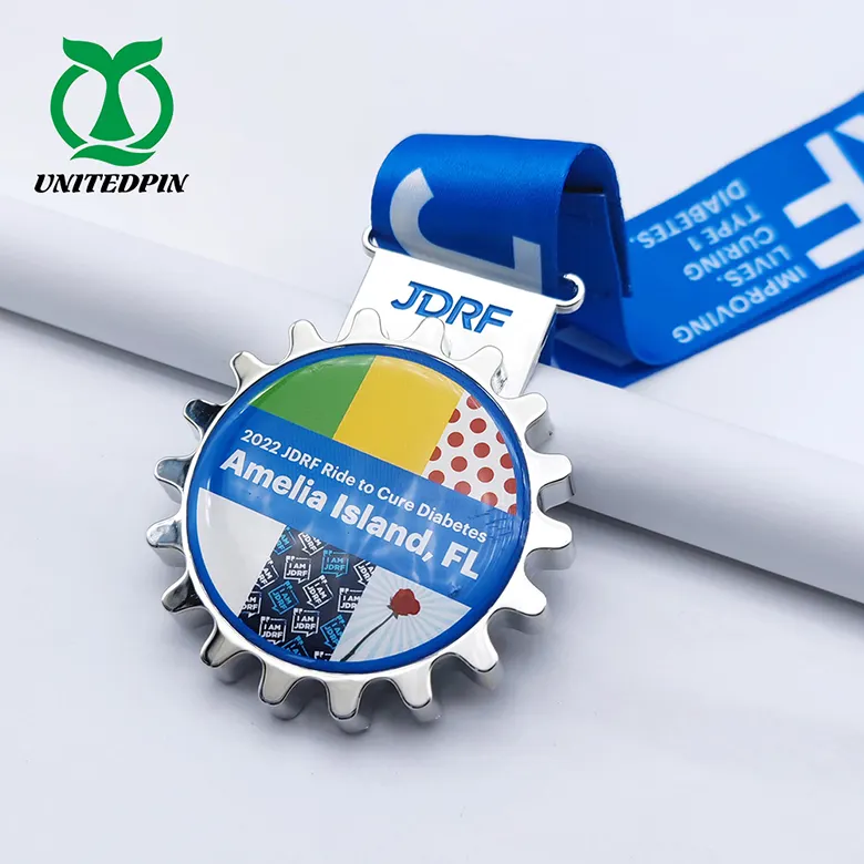 Medalhão de metal personalizado, venda por atacado de fábrica, liga de zinco 3d de ouro, dourado, medalhão, esportes personalizados