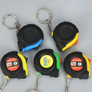 Personalized Mini Tape Measure 1M with Keychain Compact Retractable Steel Measuring <b>Tool</b> for Promotional Gift - Product Image 5